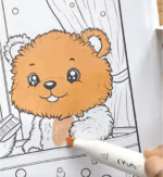 Adorable Bear Cubs Bubble Bath Printable Coloring Page How to Video