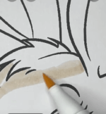 Adorable Bunny Holding an Easter Egg in the Grass Coloring Page-HowToVideo