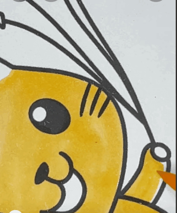 Adorable Cat Flying with Heart Balloons Valentine Coloring Page-HowToVideo