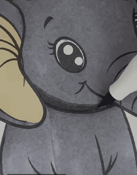 Adorable Elephants With Hearts Valentine Coloring Page - Mindset Flow