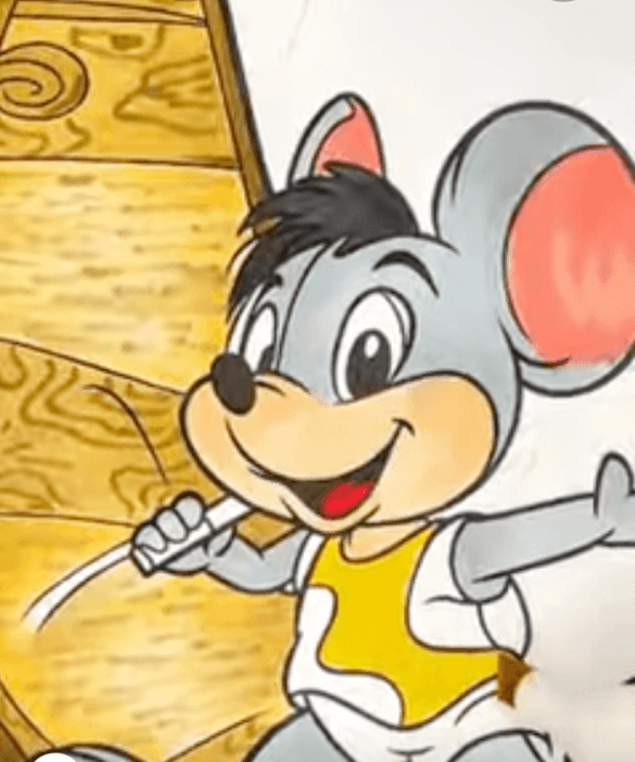 Adorable Mouse Windsurfing on the Ocean Summer Coloring Page-HowToVideo