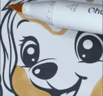 Adorable Puppies with Gift Boxes Valentine Coloring Page-HowToVideo