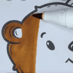 Adorable Teddy Bear Cupid With Bow And Arrow Valentine Coloring Page-HowToVideo
