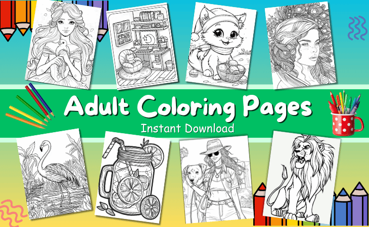 Adult Coloring Pages