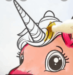 Baby Unicorn Hatching From Easter Egg Coloring Sheet-HowToVideo
