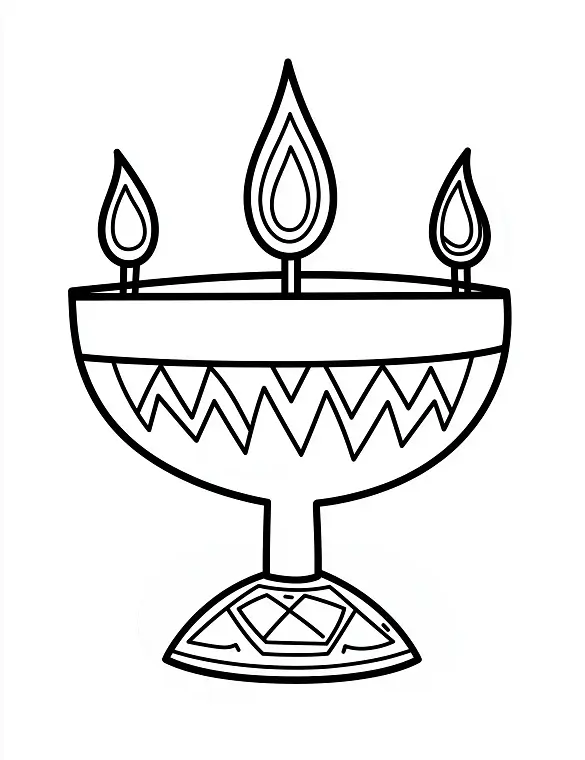 Beautiful Unity Cup with Flames Christmas Coloring Page by Mindset Flow Beautiful Unity Cup with Flames Christmas Coloring Page by Mindset Flow