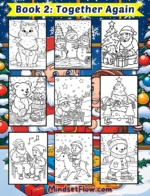 Book Two Together Again Christmas Coloring Book By Mindset Flow 3