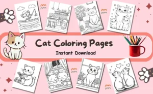 Cat Coloring Pages