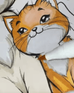 Cat and Kittens with Hearts Valentine Coloring Page How To Video