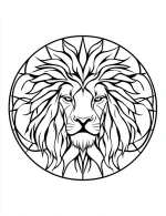 Circular Mandala Like Design Coloring Page by Mindset Flow