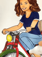 City Exploration Girl Riding Rickshaw Adult Coloring Page How to Video