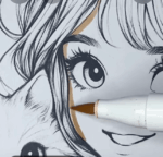 Cute Girl with Pet Valentine Coloring Page-HowToVideo