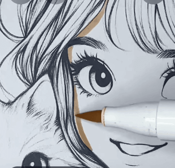 Cute Girl with Pet Valentine Coloring Page-HowToVideo