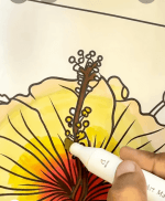 Detailed Hibiscus Flower In Full Bloom With Leaves Coloring Page-HowToVideo