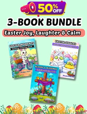 Easter 3-Book Bundle Digital Printable By Mindset Flow