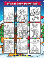 Easy And Merry Christmas Coloring Book Digital Printable Version by Mindset Flow Coloring Pages Included 1 Easy And Merry Christmas Coloring Book Digital Printable Version by Mindset Flow Coloring Pages Included 1