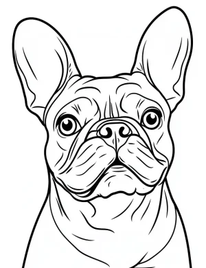French Bulldog Halloween Dog Coloring Page By Mindset Flow