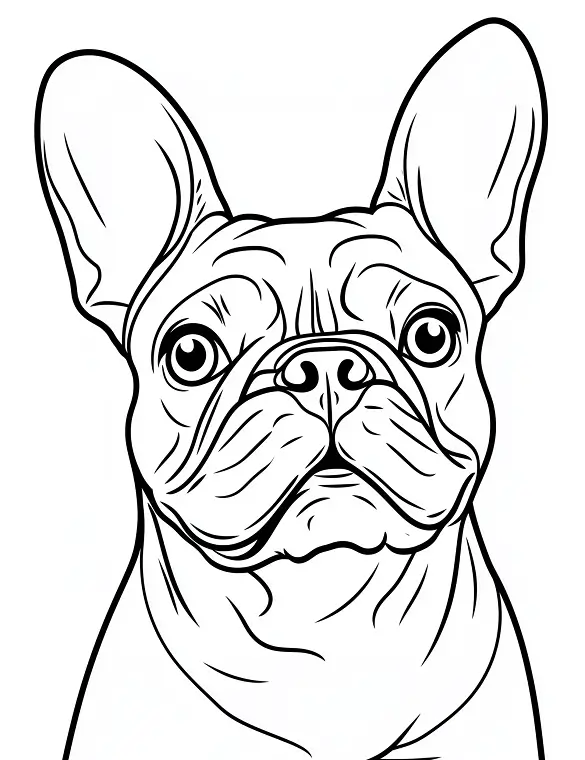 French Bulldog Halloween Dog Coloring Page By Mindset Flow