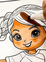 Girl Playing Soccer Adult Coloring Page How To Video