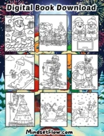 Holiday Giggles Christmas Coloring Book Digital Version By Mindset Flow Preview 2 Holiday Giggles Christmas Coloring Book Digital Version By Mindset Flow Preview 2