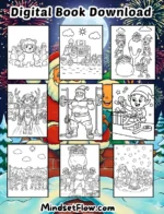 Holiday Giggles Christmas Coloring Book Digital Version By Mindset Flow Preview 3 Holiday Giggles Christmas Coloring Book Digital Version By Mindset Flow Preview 3