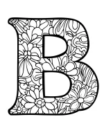 Intricate Floral Mandala-like Patterns Coloring Page