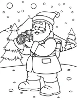 Jolly Santa Claus Christmas Coloring Page Mindset Flow
