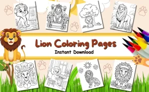 Lion Coloring Pages