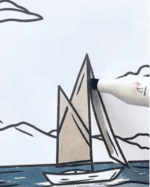 Relaxing Beach View Printable Coloring Page With Sailboat How To Video