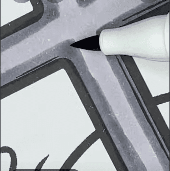 Religious Cross Easter Coloring Page-HowToVideo