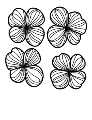 Shamrock Mandala St. Patrick's Day Coloring Page