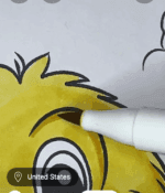 Smiling Baby Duckling Hatching from Easter Egg Coloring Page-HowToVideo