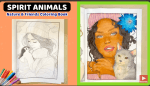 Spirit Animals Nature And Friends Coloring Book Digital Printable Version-Complete FlipThru