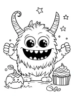 Trick-or-Treating Halloween Fun Coloring Page by Mindset Flow