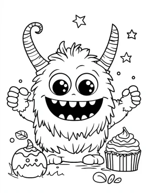 Trick-or-Treating Halloween Fun Coloring Page by Mindset Flow