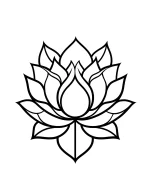 Tulip Flower Mandala Coloring Page